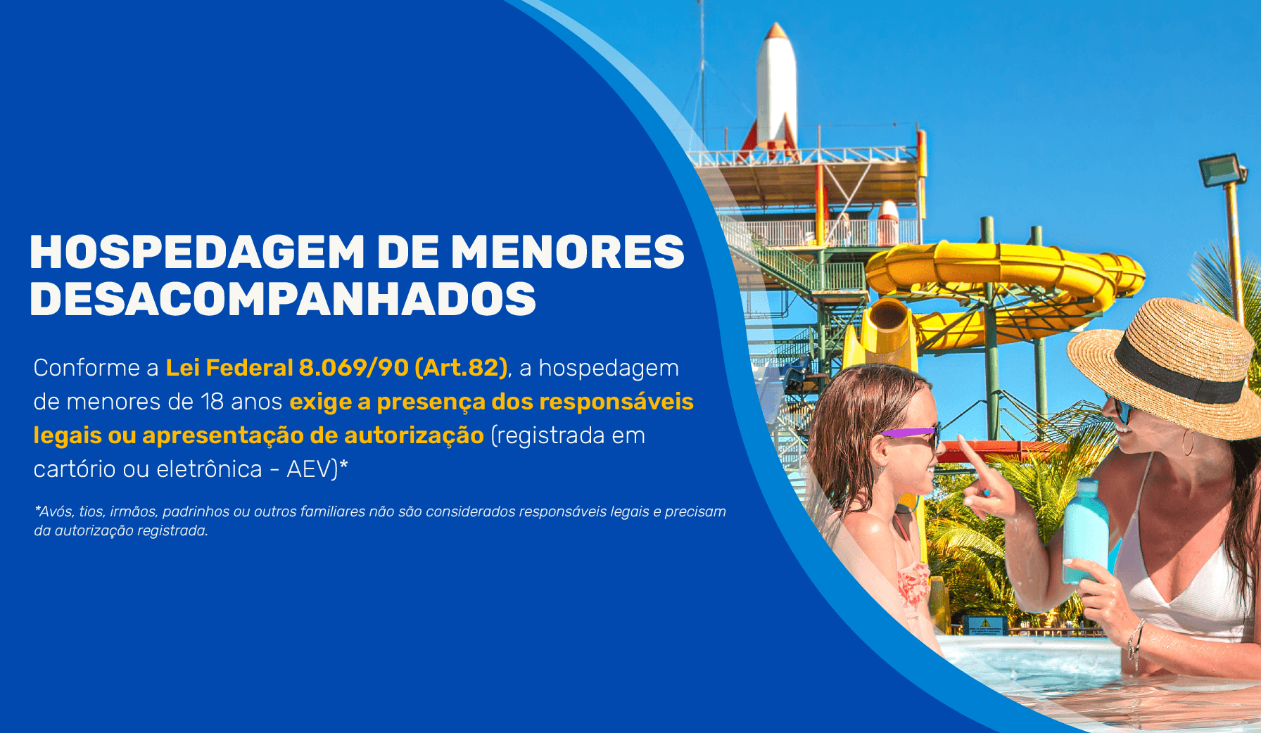 Regra hospedagem de menor