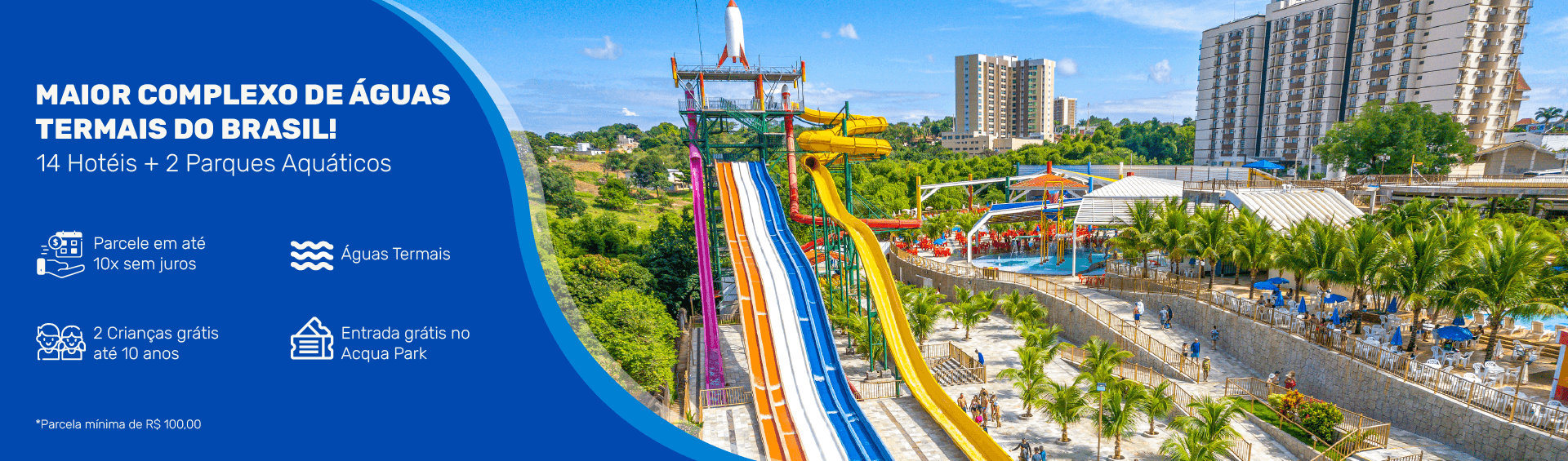 Maior complexo de aguas termais